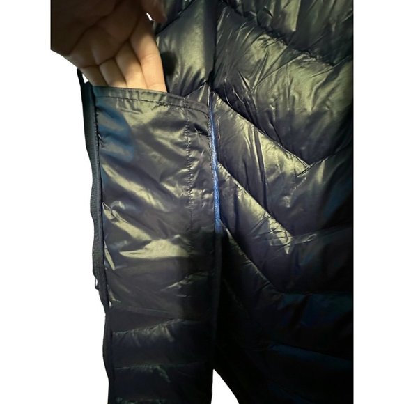 Calvin Klein Women Packable Down - Navy Feather Puff Jacket - Picture 3 of 13